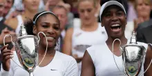 Serena e Venus Williams di nuovo insieme: wild card per il doppio di Wimbledon