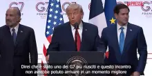 G7 di Evian, Trump: "&Egrave; stato uno dei vertici di maggiore successo"