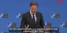 NATO, Rutte: "Alleati europei e Canada hanno investito 90 miliardi di dollari in pi&ugrave; nella difesa, aumento sbalorditivo"