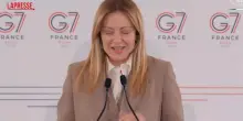 G7, Meloni: "Battute con Trump? Abbiamo parlato di temi seri"
