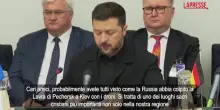 Ucraina, Zelensky: "Raid su Mosca risposta a droni russi su chiesa a Kiev"