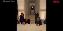 Iran, Macron posta video di Trump che firma memorandum con Teheran a Versailles