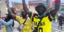 Mondiali 2026, tifosi di Ghana e Panama in festa per le strade di Toronto