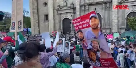 Messico, a Guadalajara la manifestazione per le vittime delle sparizioni forzate