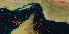 Hormuz, navi tornano a transitare dopo l&rsquo;intesa tra Usa e Iran: il timelapse
