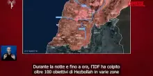 Libano, il portavoce dellesercito israeliano: "Continueremo ad agire finch&eacute; non riceveremo istruzioni diverse"
