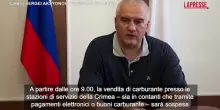 Crimea, sospesa la vendita di carburante ai civili: lannuncio del governatore Aksyonov