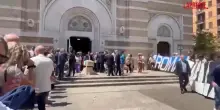 Roma, funerali della storica militante di destra Anna Cece