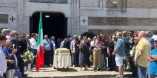 Roma, Arianna Meloni e Donzelli ai funerali di Anna Cece