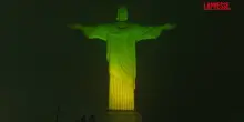 Rio de Janeiro, il Cristo Redentore si illumina per i Mondiali femminili