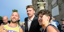Doncic a Roma, &lsquo;blitz&rsquo; a San Lorenzo poi da Gualtieri in Campidoglio &ndash; Le foto