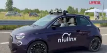 Fiat 500 a guida autonoma, primo test su strada