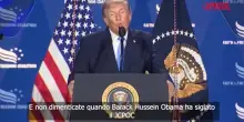 Iran, Trump attacca ancora Obama: "Pensava di potersi comprare la loro amicizia"