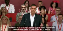 Sanchez difende il suo governo davanti al Psoe: "Non siamo tutti uguali"