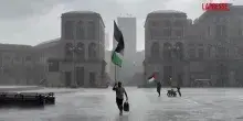 Temporale a Milano, le immagini da Piazza Duomo