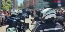 Milano, accelerate e applausi per laddio allagente Francesco Imprezzabile