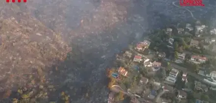 Spagna, un incendio in Catalogna brucia 2.300 ettari di terreno