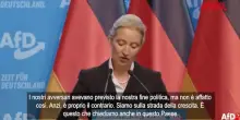Germania, Weidel (AfD): "Siamo sulla strada della crescita"