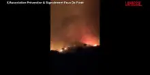 Francia, incendio sui Pirenei: 600 ettari in fiamme a Tr&eacute;villach