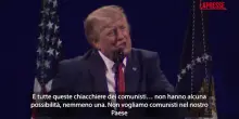 Usa, Trump attacca il comunismo: "Cancro da estirpare"