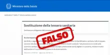 Truffa su rinnovo tessera sanitaria, Ministero Salute: &ldquo;Circolano false comunicazioni&rdquo;