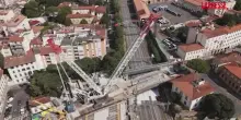 Al via lo svaro del Ponte al Pino a Firenze: le immagini dei lavori