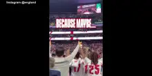 Mondiali 2026, lInghilterra canta "Wonderwall" sotto la curva
