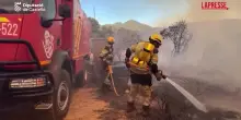 Spagna, incendio in provincia Castell&oacute;n: le spaventose immagini