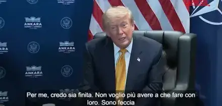 Iran, Trump: "Per me il cessate il fuoco &egrave; finito, sono feccia"