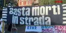 Milano, presidio per la ciclista uccisa da un camion