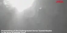 Libano, Israele diffonde video della distruzione di tunnel sotterranei nel sud del Paese