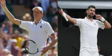 Sinner-Djokovic a Wimbledon 2026: orario, precedenti e dove vederla (anche in chiaro)