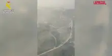 Spagna, incendio in Andalusia: le immagini dal drone