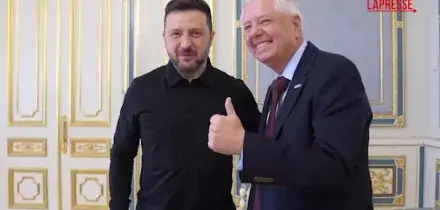 Usa, morto il senatore Graham: le immagini dellincontro con Zelensky