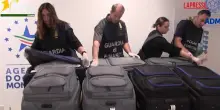 Fiumicino, sequestrati 216 kg di khat nei bagagli di un passeggero da Tel Aviv
