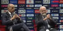 Allegri presentato a Napoli: &ldquo;A maggio speriamo di avere qualche trofeo&rdquo;