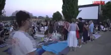 A Roma spopolano i cinema allaperto, in centinaia sfidano il grande caldo