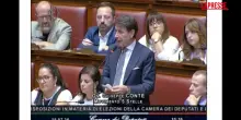 Legge elettorale, Conte alla Camera: &ldquo;Truffa per imbullonare a poltrone&rdquo;