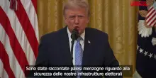 Trump: "Sistema elettorale vulnerabile, 278mila stranieri hanno votato illegalmente"