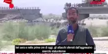 Iran, tv di Stato mostra ponte distrutto da raid Usa