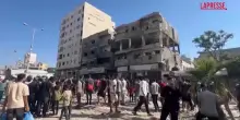 Gaza, attacchi aerei israeliani: le immagini della devastazione
