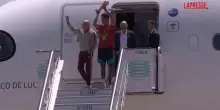 Mondiali 2026, la Spagna rientra a Madrid: Rodri scende dallaereo con la Coppa