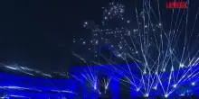 Belgio, i fuochi dartificio chiudono le celebrazioni della Festa Nazionale