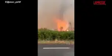 Francia: 12mila evacuati per incendio in zona Arcachon, 2mila ettari devastati