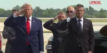 Usa, Trump rende omaggio ai militari caduti negli attacchi in Medio Oriente