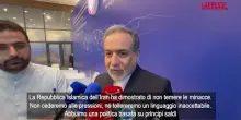 Iran, Aragchi: "Non abbiamo paura delle minacce Usa"
