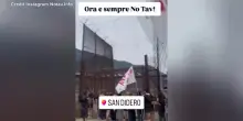 No Tav, marcia verso i cantieri: i video delle proteste
