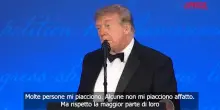 Stati Uniti, Trump ai giornalisti: "Molti di voi mi piacciono, altri per niente"