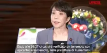 Sisma in Giappone, premier Takaichi: "Priorit&agrave; &egrave; sicurezza cittadini"