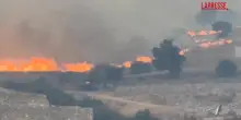 Creta, vigili del fuoco in azione per domare le fiamme